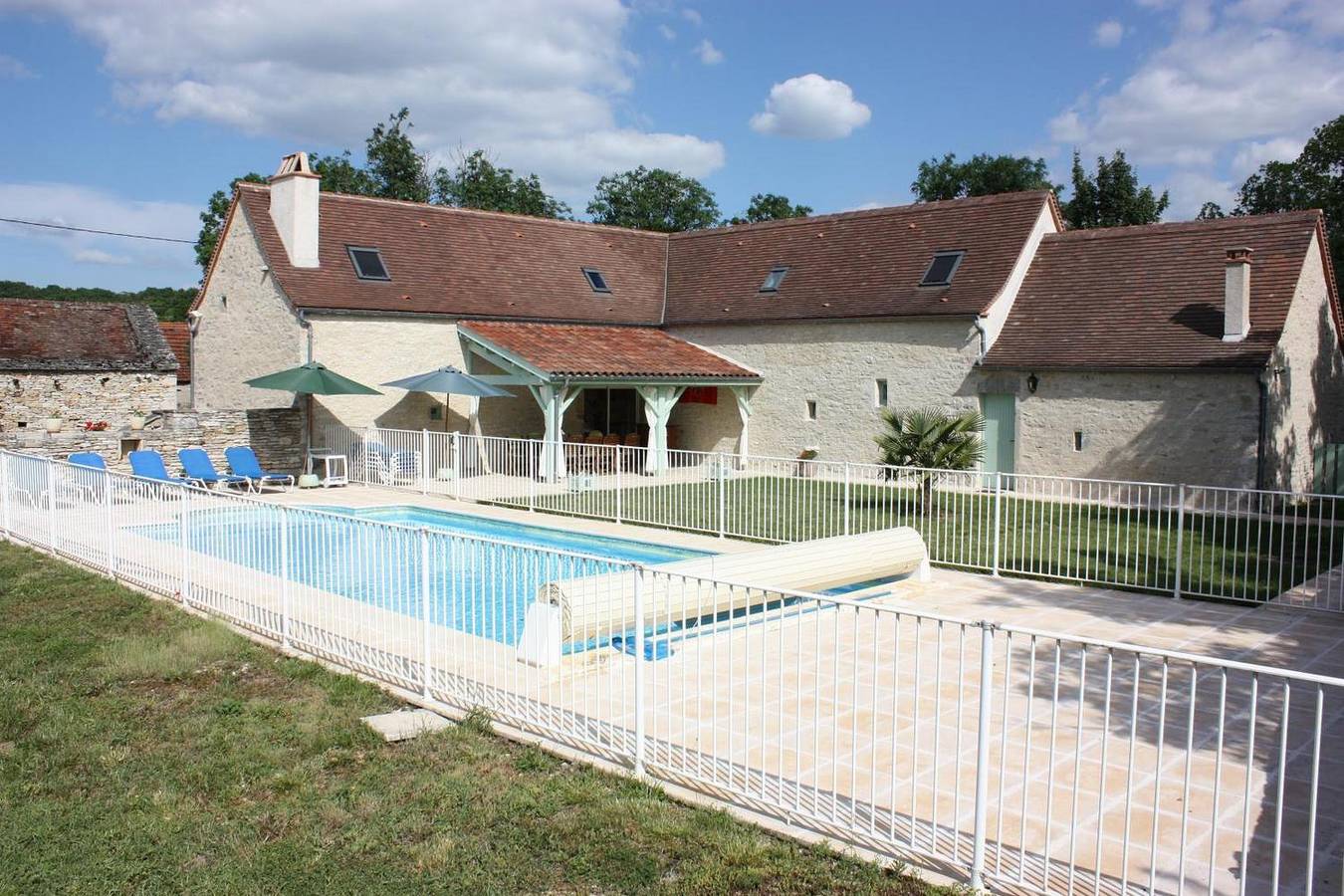 Villa Le Grès in Calvignac, Regionaler Naturpark Causses du Quercy