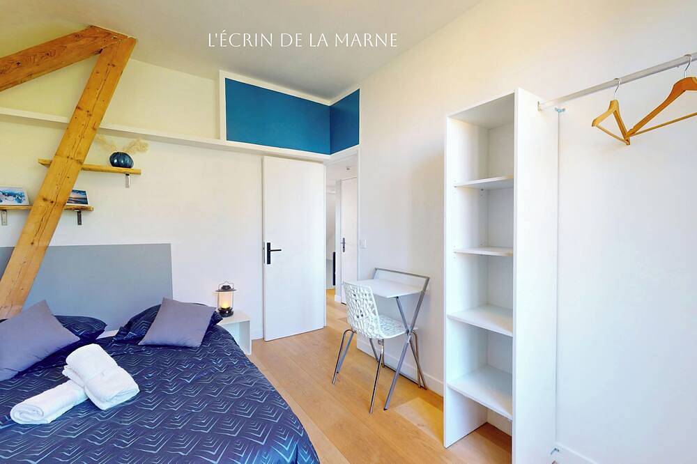 Apartamento entero, T3 apartment overlooking the Marne in Nogent sur Marne near Paris & Disney in Nogent-sur-Marne, Valle del Marne
