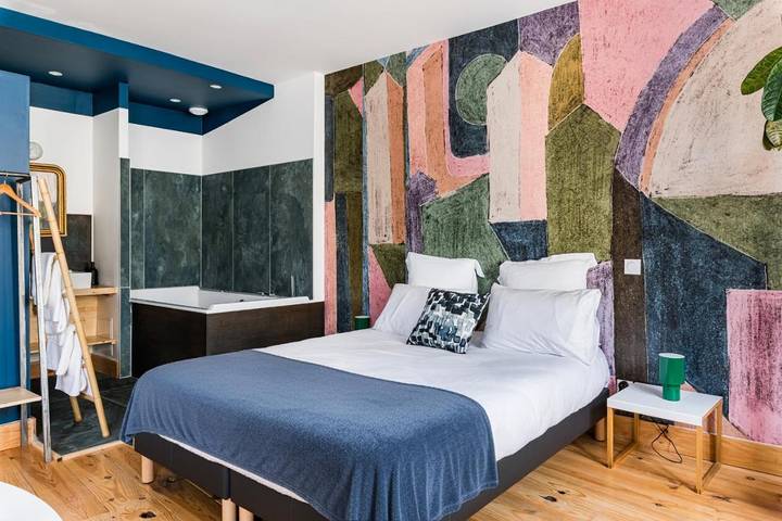 Appartement de vacances pour 4 personnes, avec jacuzzi et balcon