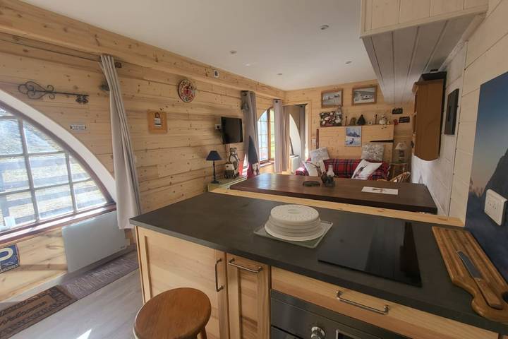 Holiday rental for 3 people, with garden in Serre Chevalier
