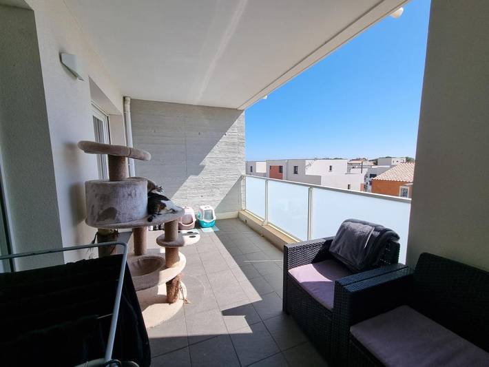 Gîte pour 2 personnes, avec balcon, animaux acceptés dans Palais des Congres le Cap d'Agde - 2