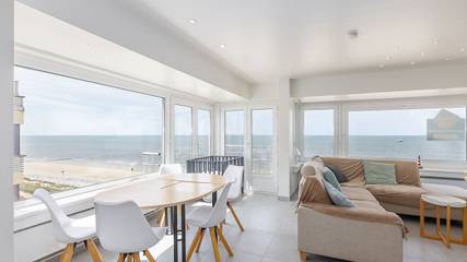 Gîte pour 5 personnes, avec terrasse dans Westende