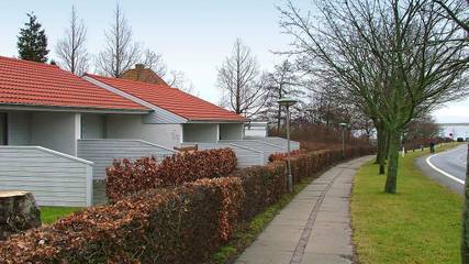 Ferienhaus für 4 Personen, mit Garten und Ausblick in Ærøskøbing