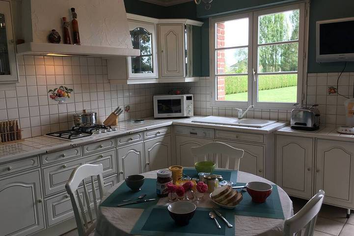 Location de vacances pour 16 personnes, avec Terrasse et Jardin à Saint-Hilaire-Cottes