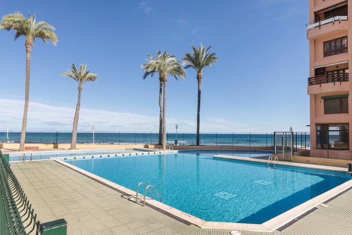 Hel lägenhet, Lägenhet för 5 Personer med barnpool in Playa El Arenal/Playa Pedrucho (La Manga), San Javier