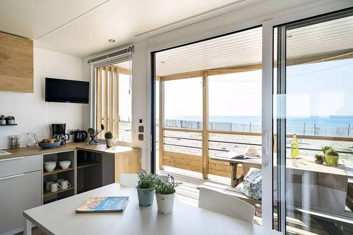 Camping pour 4 personnes, avec terrasse à Soulac-sur-Mer