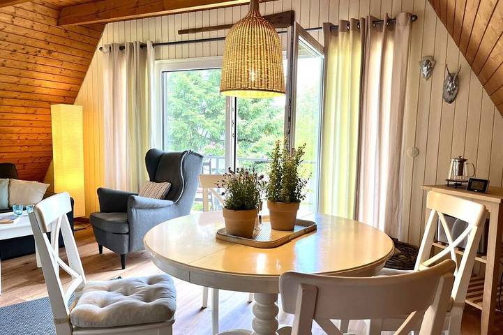 Ferienhaus für 4 Personen, mit Balkon, mit Haustier in Wilhelmsdorf