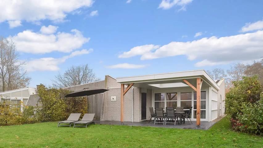 Ferienhaus für 6 Personen, mit Sauna und Garten, mit Haustier