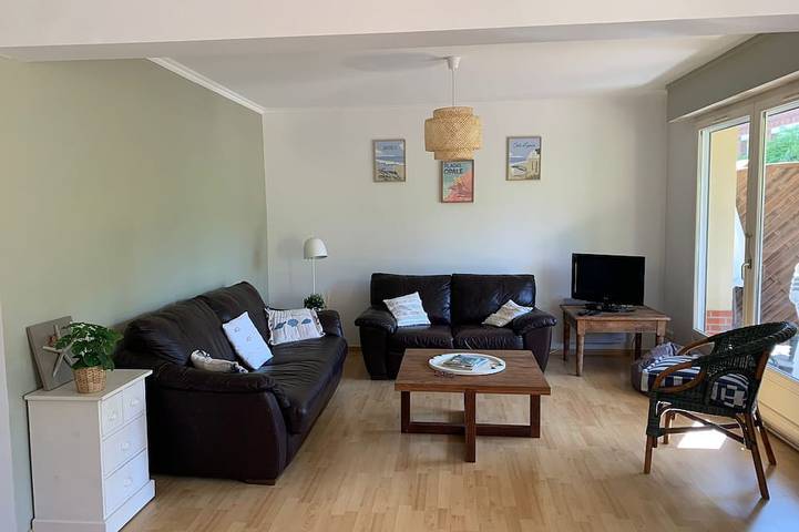 Apartamento entero, Ground floor apartment with terrace & heated pool in Hardelot Plage, Condette
