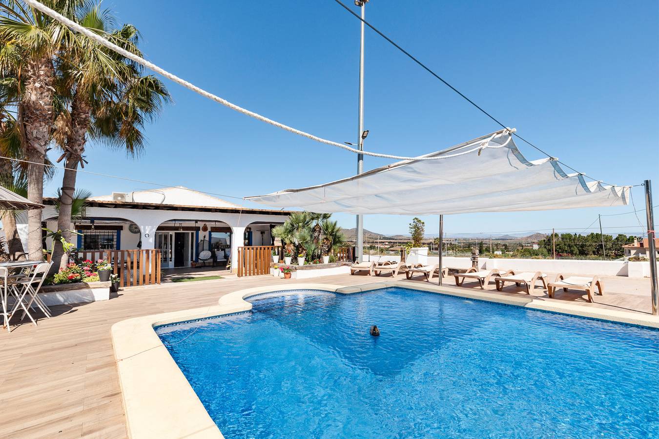 Villa 'Calblanque' con vistas al mar, Wi-Fi y aire acondicionado in Cartagena, Costa Cálida