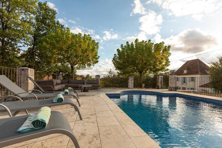 Maison de vacances pour 12 personnes, avec jardin ainsi que piscine et vue, animaux acceptés - 1