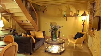 Location de vacances pour 2 personnes, avec terrasse et jardin à Ferrières-la-Verrerie