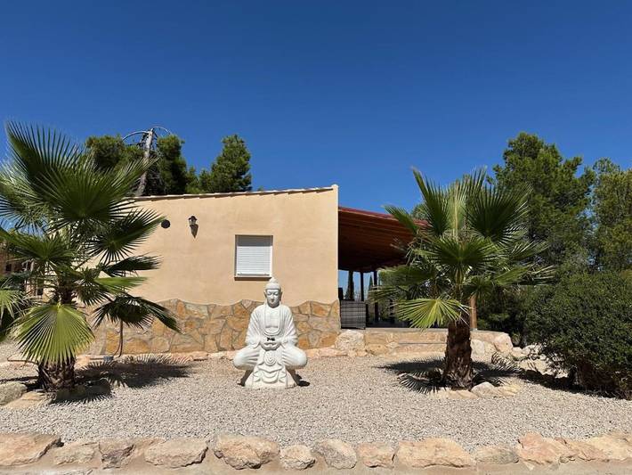 Chambre d’hôte pour 2 personnes, avec Terrasse et Jardin ainsi que Piscine et Vue à Yecla