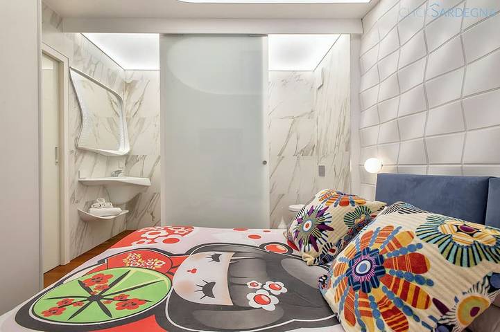 Ganze Wohnung, Clicksardinien Amare Penthouse mit Whirlpool auf Terrasse am Meer in Sant'Anna, Alghero
