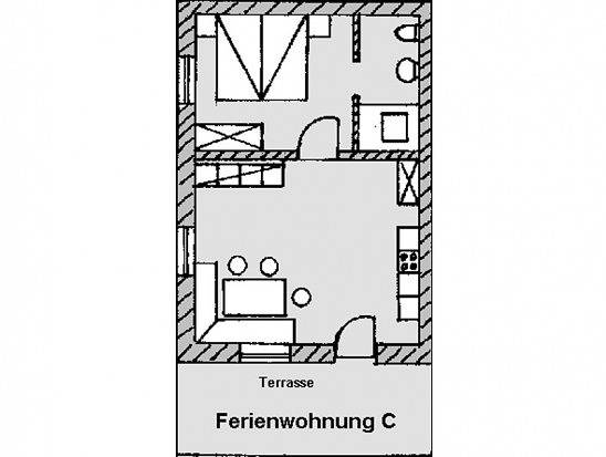 Ferienwohnung für 4 Personen, mit Seeblick und Garten, kinderfreundlich am Chiemsee - 4