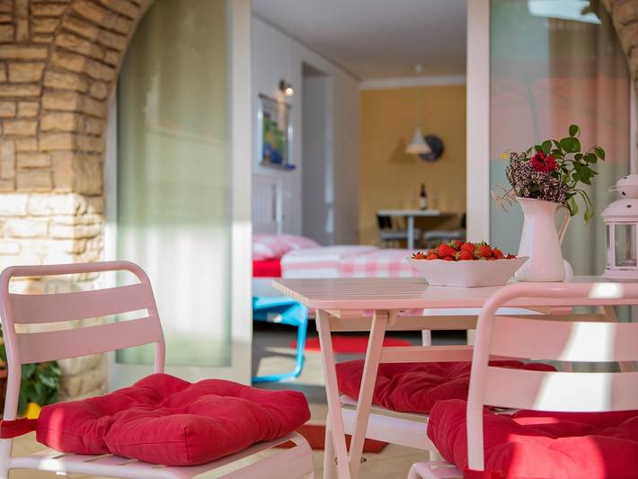 Ferienwohnung für 2 Personen, mit Balkon/Terrasse in Poreč