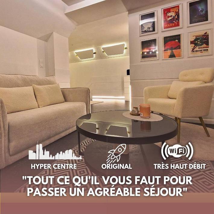 Appartement de vacances pour 3 personnes, avec jacuzzi