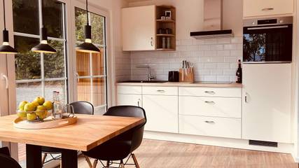 Ferienwohnung für 2 Personen, mit Terrasse und Sauna sowie Garten in Grödersby