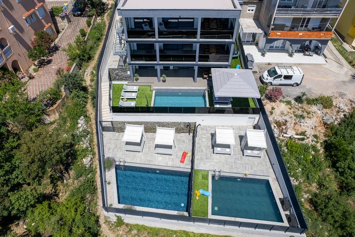 Villa für 22 Personen, mit Meerblick in Crikvenica - 3