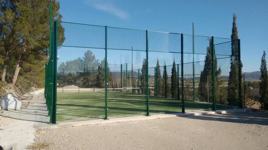 Casa de vacaciones para 15 personas, con piscina además de vistas y jardín en Río Mula - 4