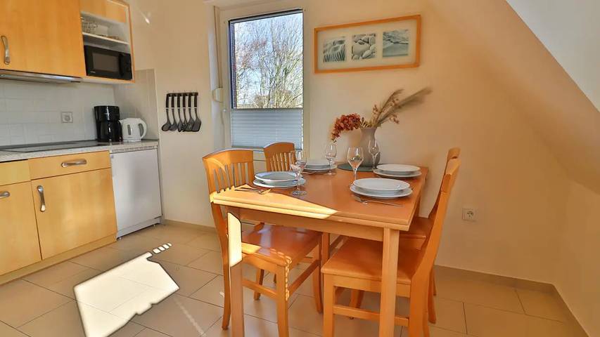 Ferienwohnung für 4 Personen, mit Balkon auf Langeoog