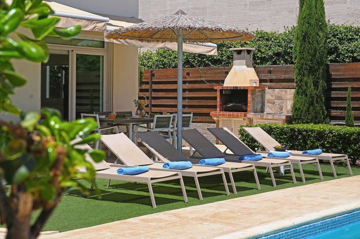 Villa für 6 Personen, mit Balkon und Pool sowie Garten auf Zypern - 3