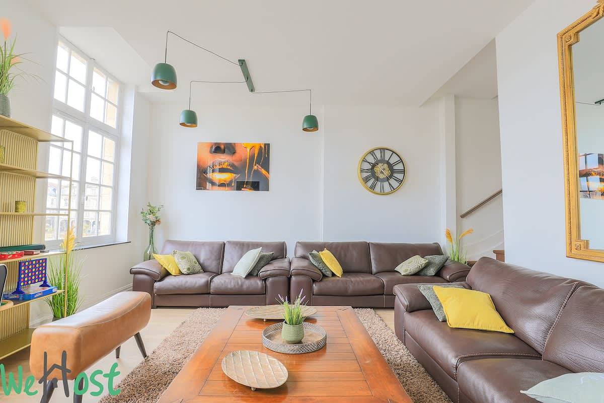 Appartement entier, Appartement de vacances pour 16 personnes avec jardin in Arras, Région d'Arras