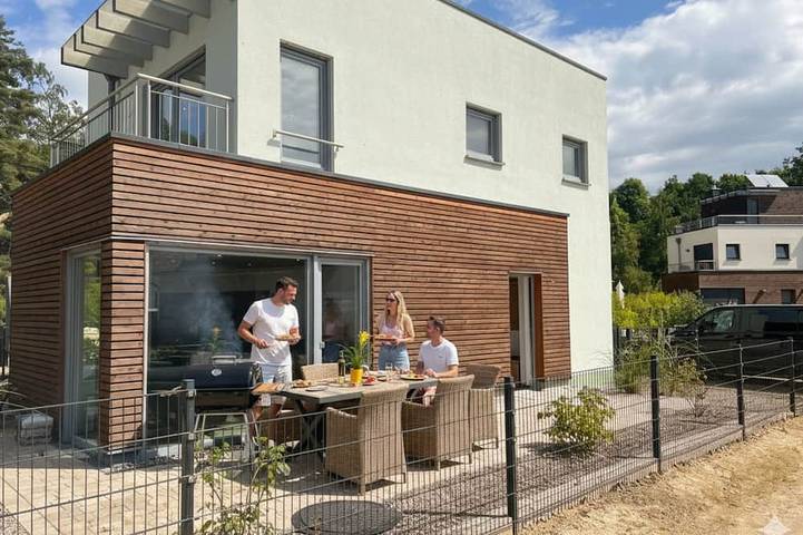Ferienhaus Pepe` mit großer Dachterrasse und Seeblick - Pepe in Krakow am See, Mecklenburgische Seenplatte