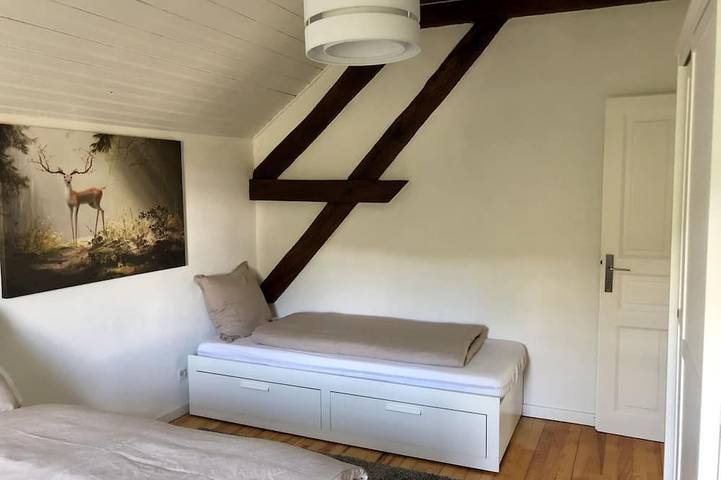 Charming gîte between sky and nature: sleeps 10 (contact us if more). in Siersthal, Sarreguemines