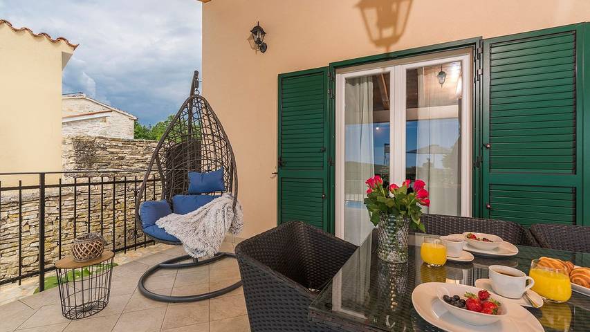 Villa pour 4 personnes, avec jardin et piscine à Kanfanar - 3