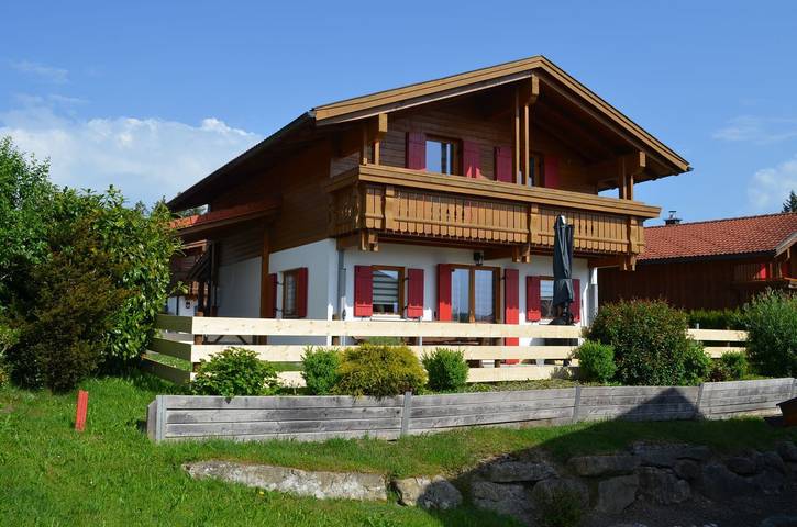 Ferienhaus für 6 Personen, mit Garten und Sauna sowie Ausblick, mit Haustier in Lechbruck am See - 2