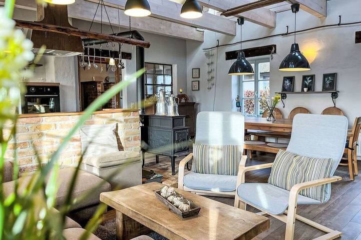 Ferienhaus für 8 Personen, mit Garten, mit Haustier in Lütow