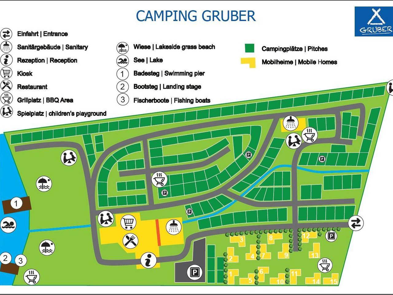 Strandcamping Gruber - Mobile Home in Karawanken und Bachergebirge, Finkenstein am Faaker See