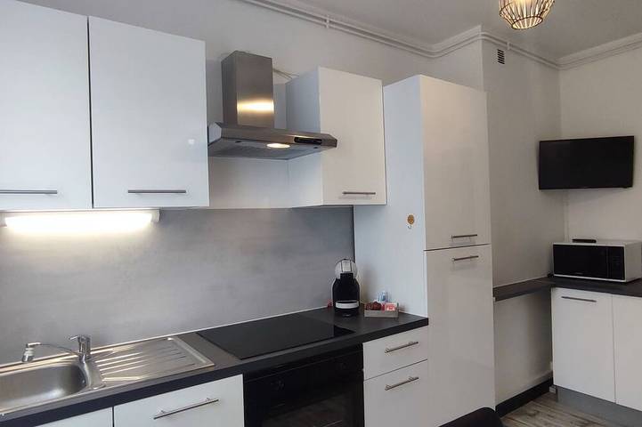 Appartement de vacances pour 4 personnes, avec Balcon à Montceau-les-Mines