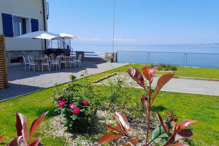 Location de vacances pour 14 personnes, avec Balcon et Jardin à Maxilly-sur-Léman