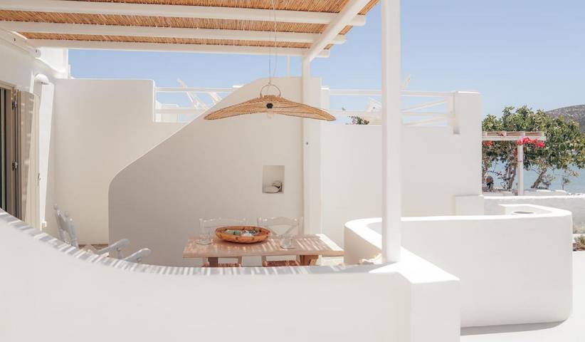 Gîte pour 4 personnes, avec jardin et vue dans Platis Gialos Sifnos - 3