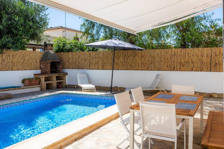 Ferienhaus für 8 Personen, mit Balkon und Garten in Campos - 2
