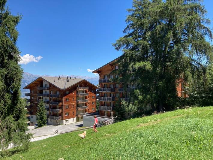 Ferienwohnung für 5 Personen, mit Balkon und Sauna sowie Ausblick, kinderfreundlich in Nendaz
