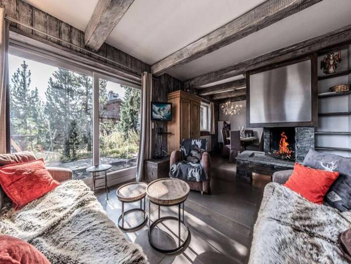 Chalet pour 5 personnes, avec terrasse, animaux acceptés dans Courchevel 1850