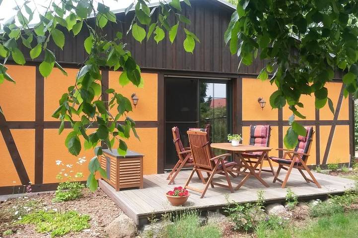 Ferienhaus für 4 Personen, mit Terrasse und Garten in Lunow-Stolzenhagen
