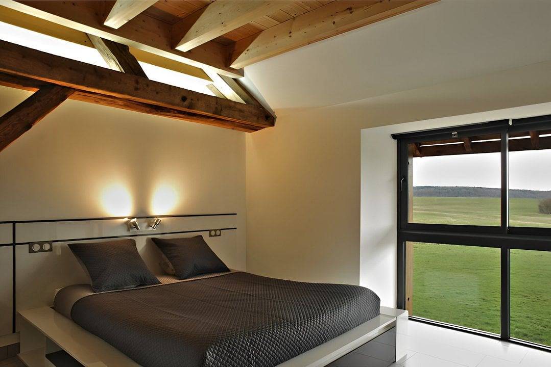 La Ferme du Bois Joli - Lac de Chalain - Chambre Chambly in Marigny (Jura), Jura