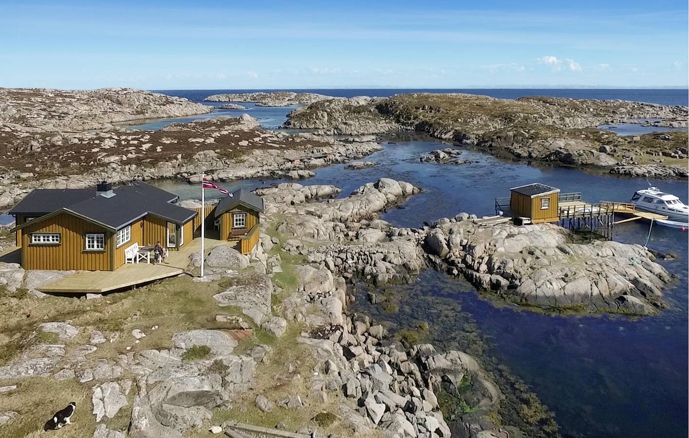 Casa vacanza per 7 persone con panorama in Froya