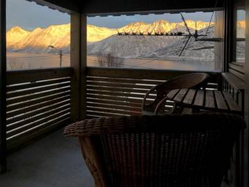 Ferienhaus für 2 Personen, mit Garten und Balkon sowie Ausblick in Senja