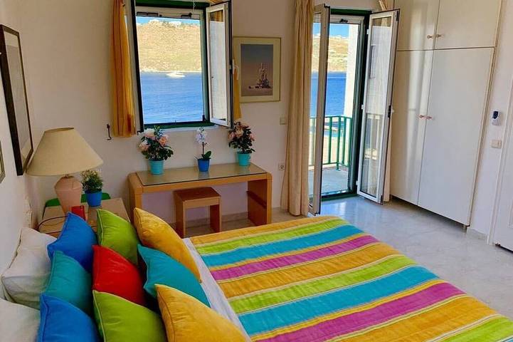Afrodite Villa Aan De Zee In Een Privéresort, Met Privé Strand En Zwembad in Ornos, Mykonos