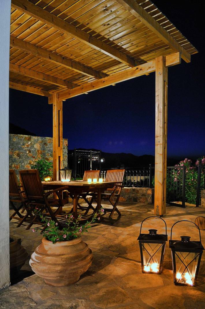 Villa für 10 Personen, mit Terrasse und Garten sowie Meerblick auf Kreta - 3