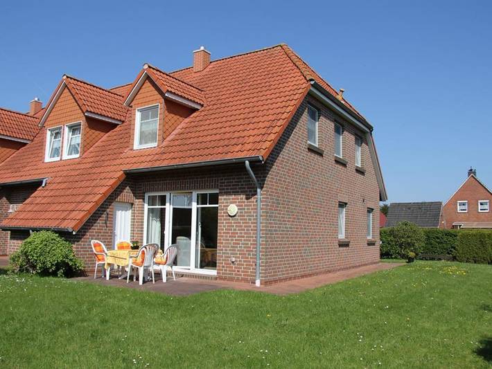 Ferienhaus für 4 Personen, mit Terrasse und Garten in Dornum (Stadt)