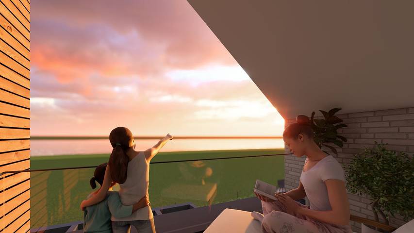 Ferienhaus für 8 Personen, mit Balkon und Balkon/Terrasse sowie Whirlpool und Terrasse in Hohenkirchen (Wangerland) - 3