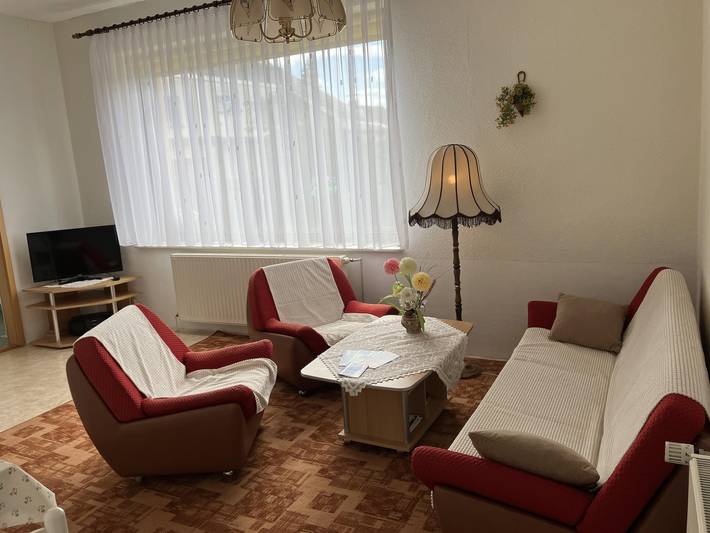 Ganze Ferienwohnung, Appartement/Fewo, Dusche, Wc, 2 Schlafräume in Geyer, Erzgebirge