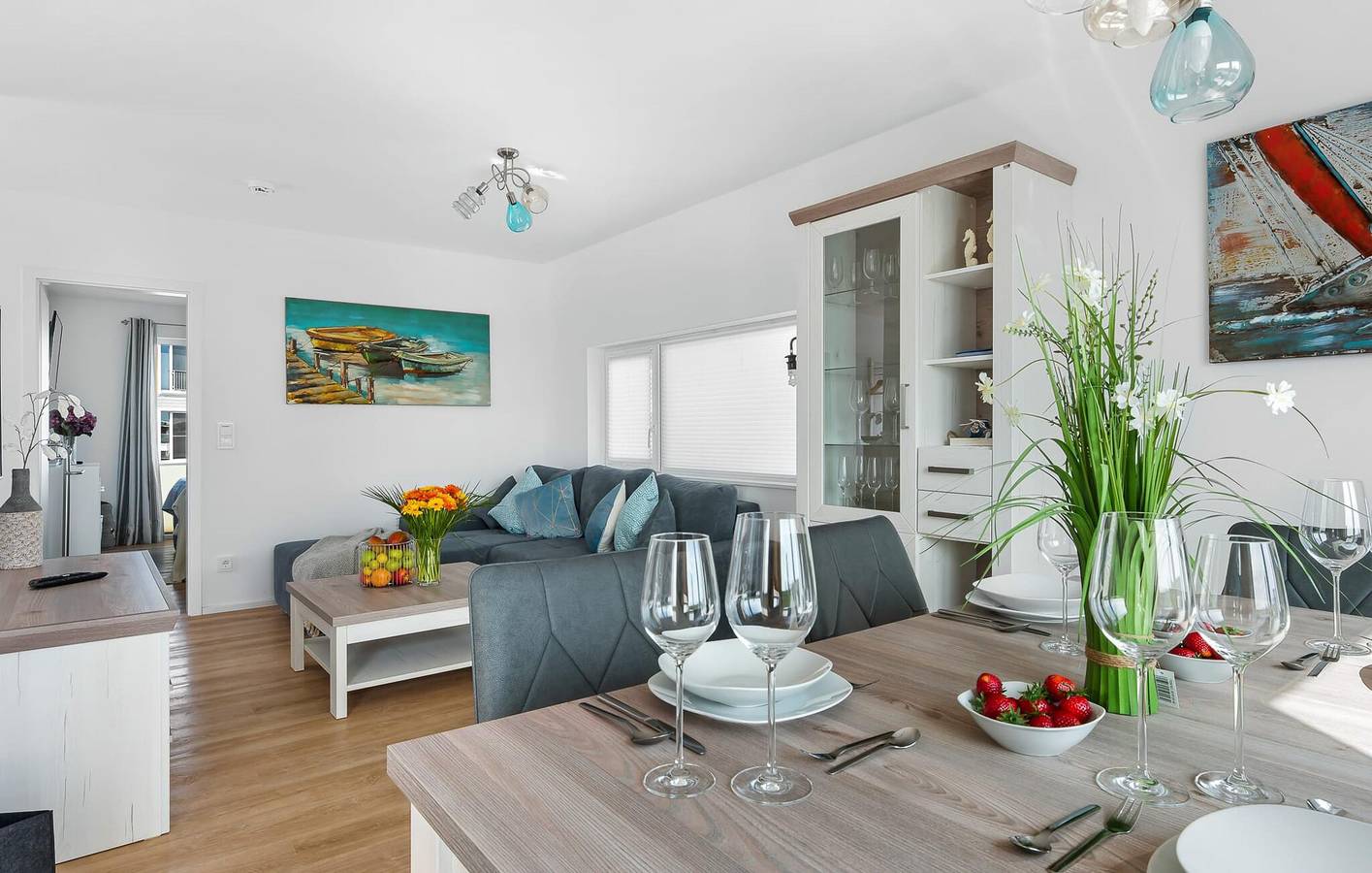 Sunny Serenity Wohnung: 500m zum Strand in Olpenitz, Kappeln
