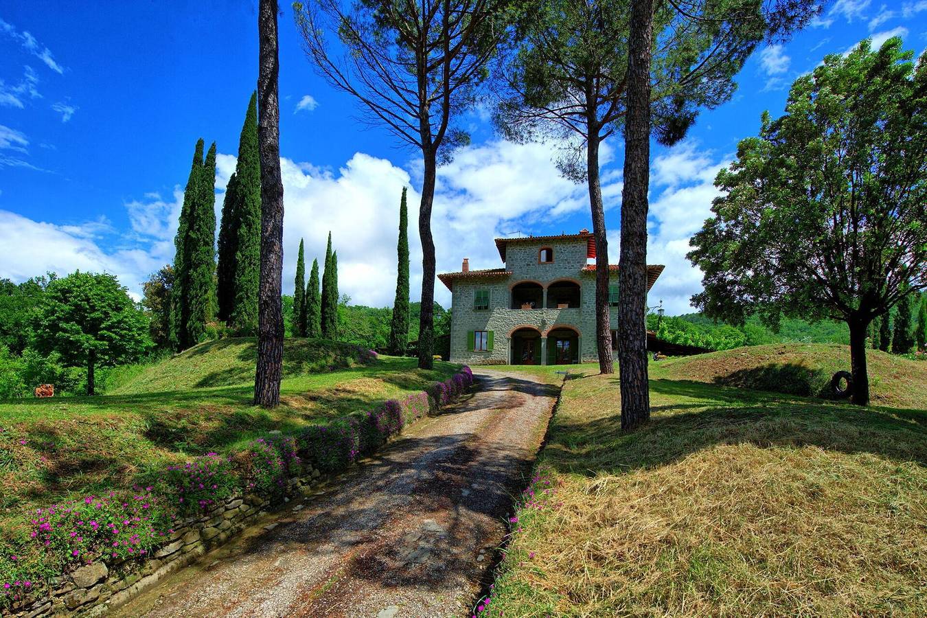 Villa für 10 Personen mit Terrasse in Capolona, Casentino